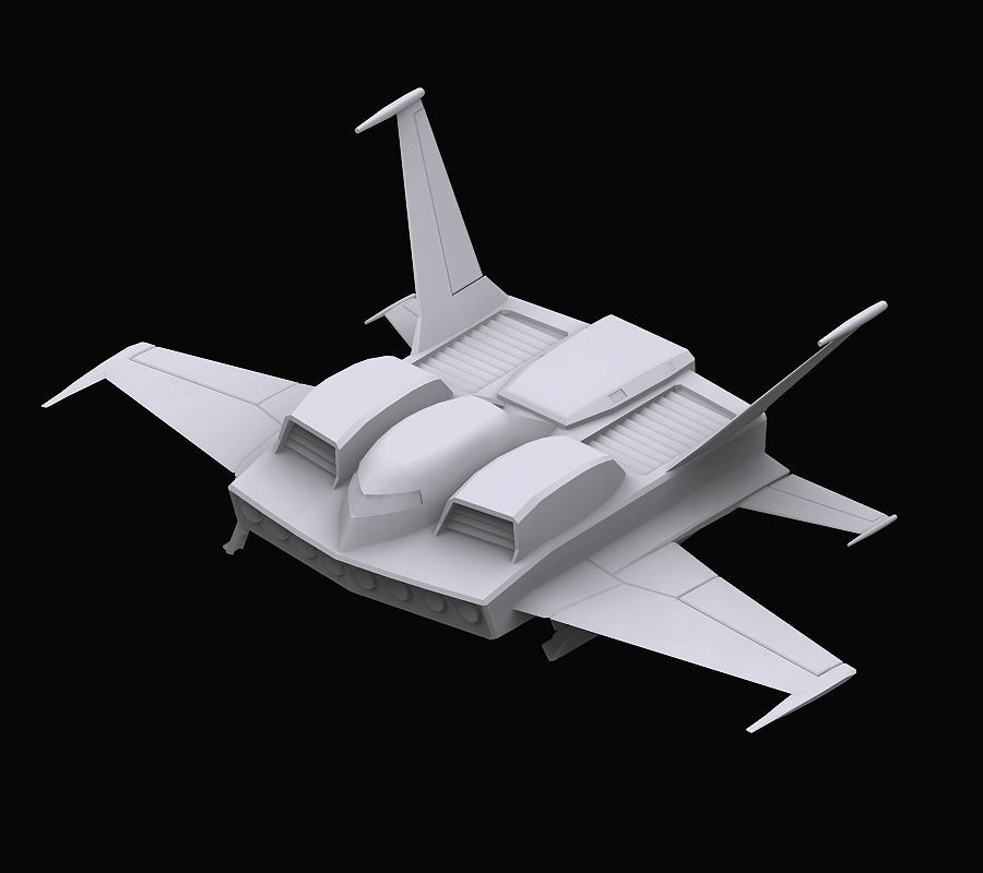 Gundam Zeon Space military Collection 3D model_9