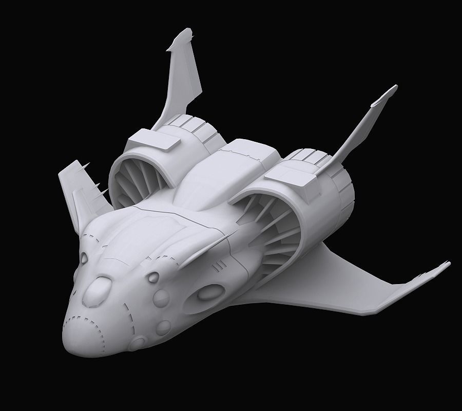 Gundam Zeon Space military Collection 3D model_1