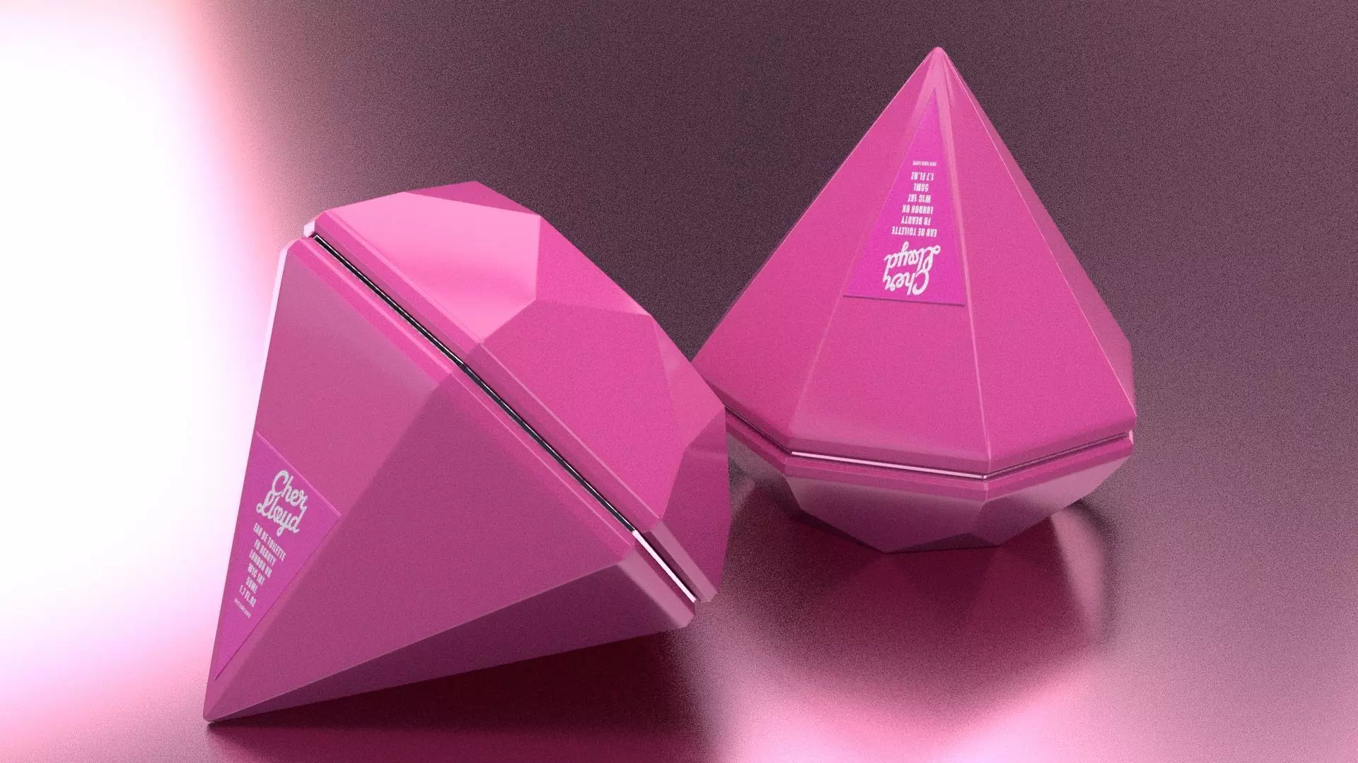 Cher Lloyd Pink Diamond Perfume Free 3D model