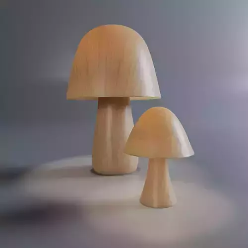 Mushroom Lamp