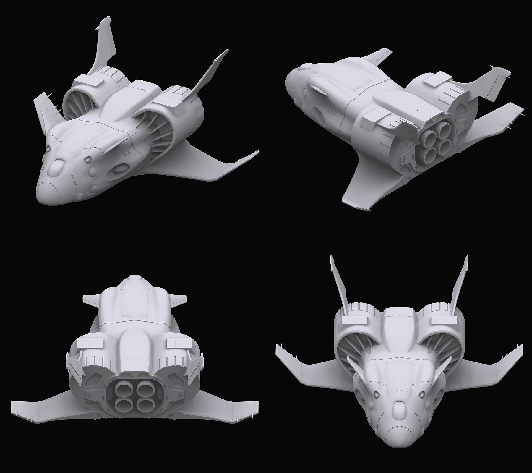 Gundam Zeon X Earth Federation Space military Collection 3D model_31