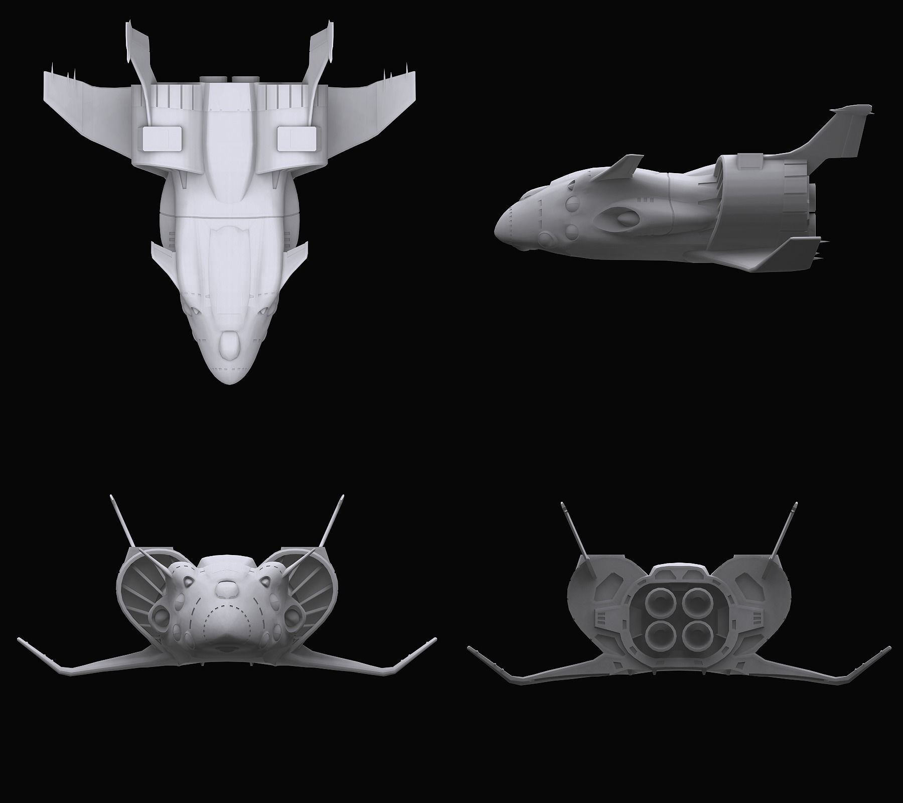 Gundam Zeon X Earth Federation Space military Collection 3D model_32