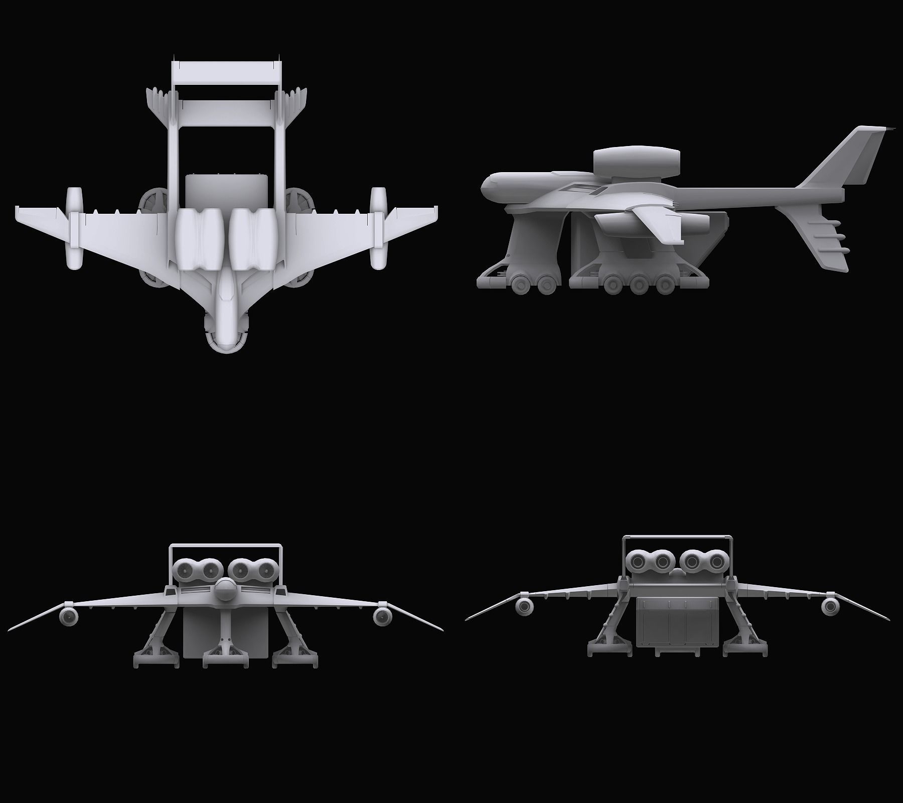 Gundam Zeon X Earth Federation Space military Collection 3D model_8