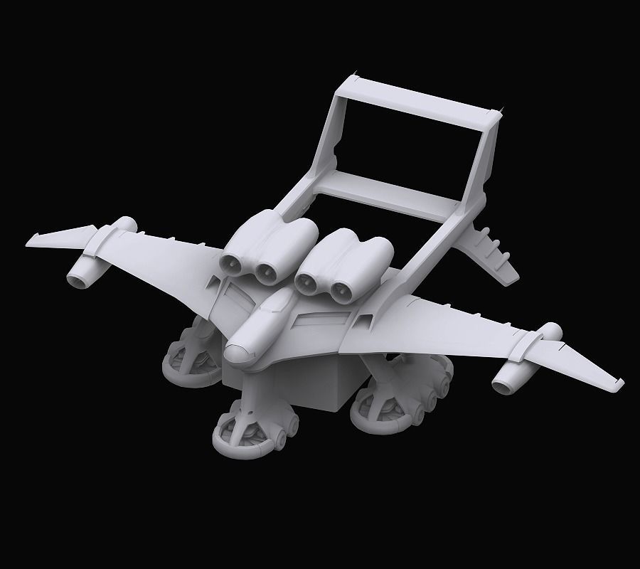 Gundam Zeon X Earth Federation Space military Collection 3D model_5