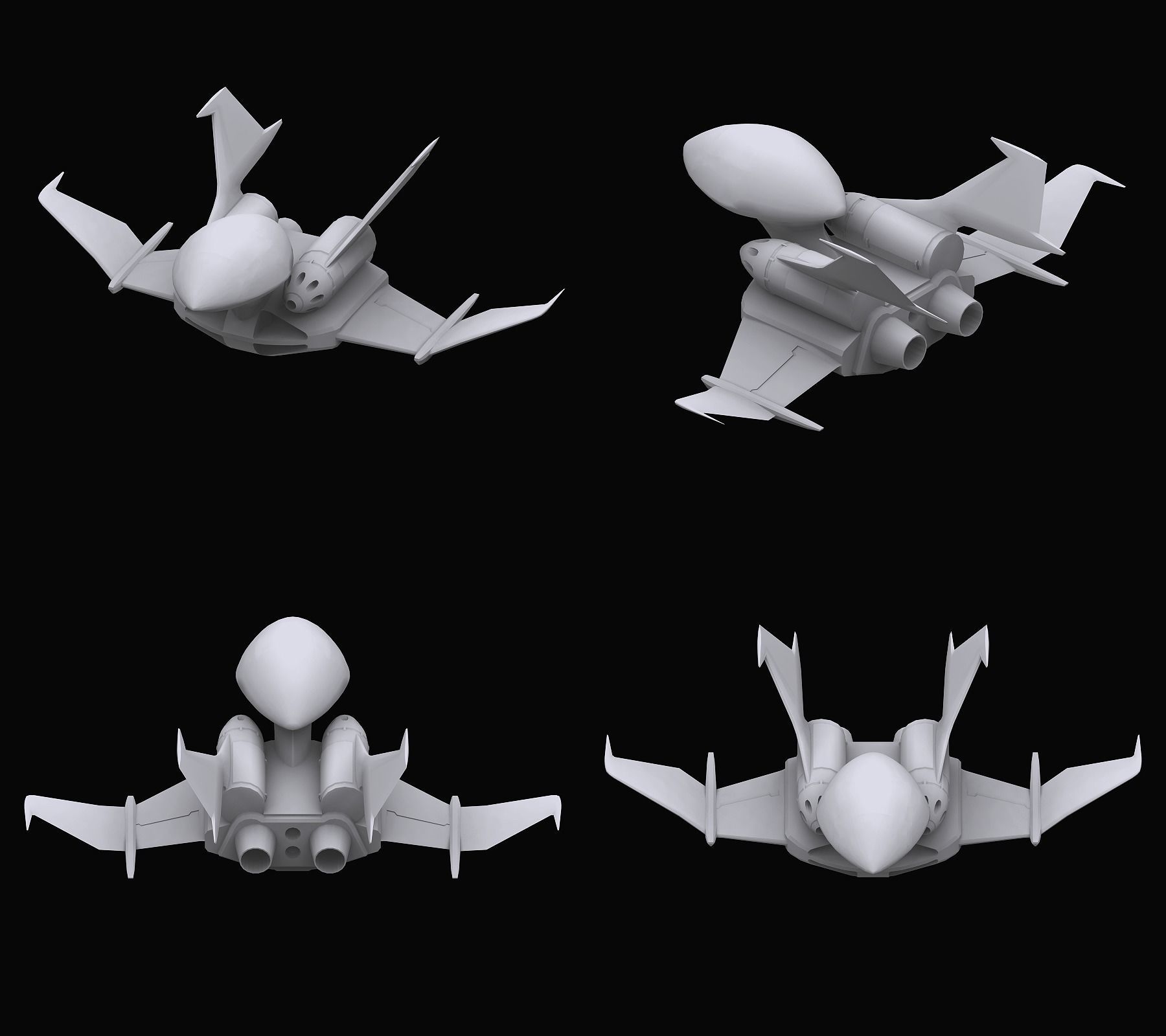 Gundam Zeon X Earth Federation Space military Collection 3D model_35