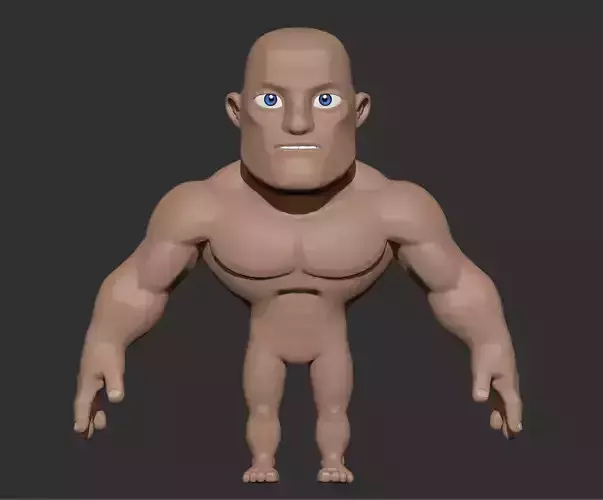 Base Body of a Male - Sculpt - ZTL
