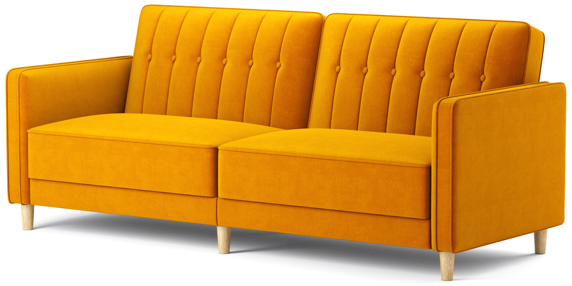 Dhp Pin Tufted Transitional Futon 3D model_1