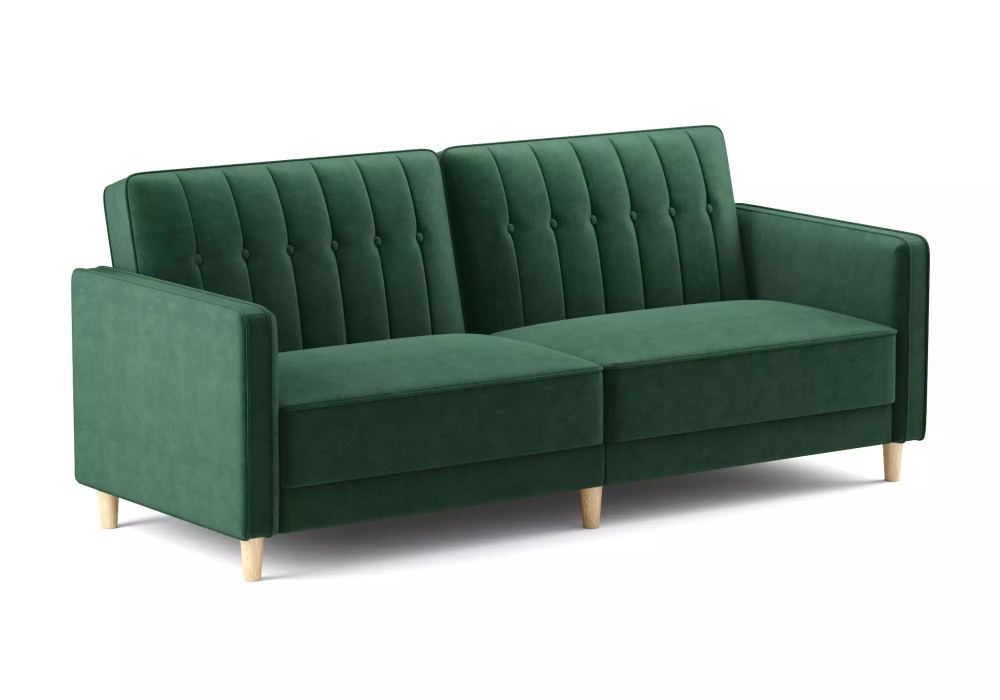 Dhp Pin Tufted Transitional Futon 3D model_0