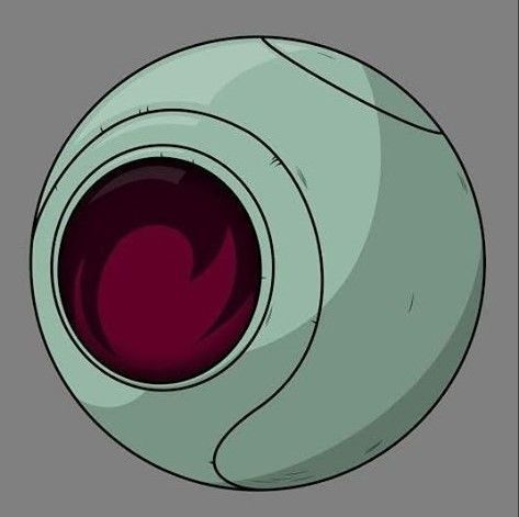 Saiyan Attack Ball lace buckle 3D print model_2