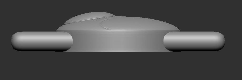 Saiyan Attack Ball lace buckle 3D print model_1