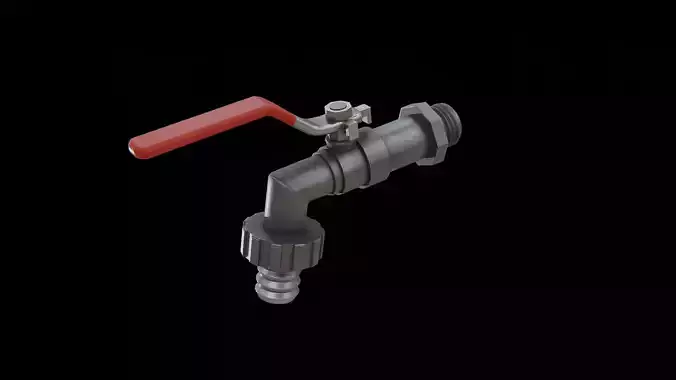 Valve Tap red