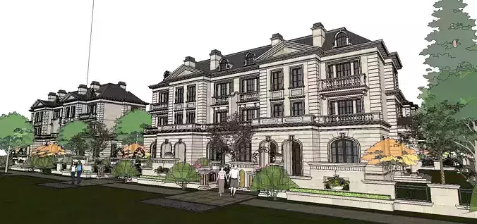 Nobility-History-Castle-Villa-081 architectural mansion