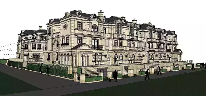 Nobility-History-Castle-Villa-083 architectural building