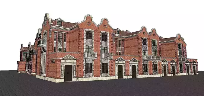 Nobility-History-Castle-Villa-084 brick building