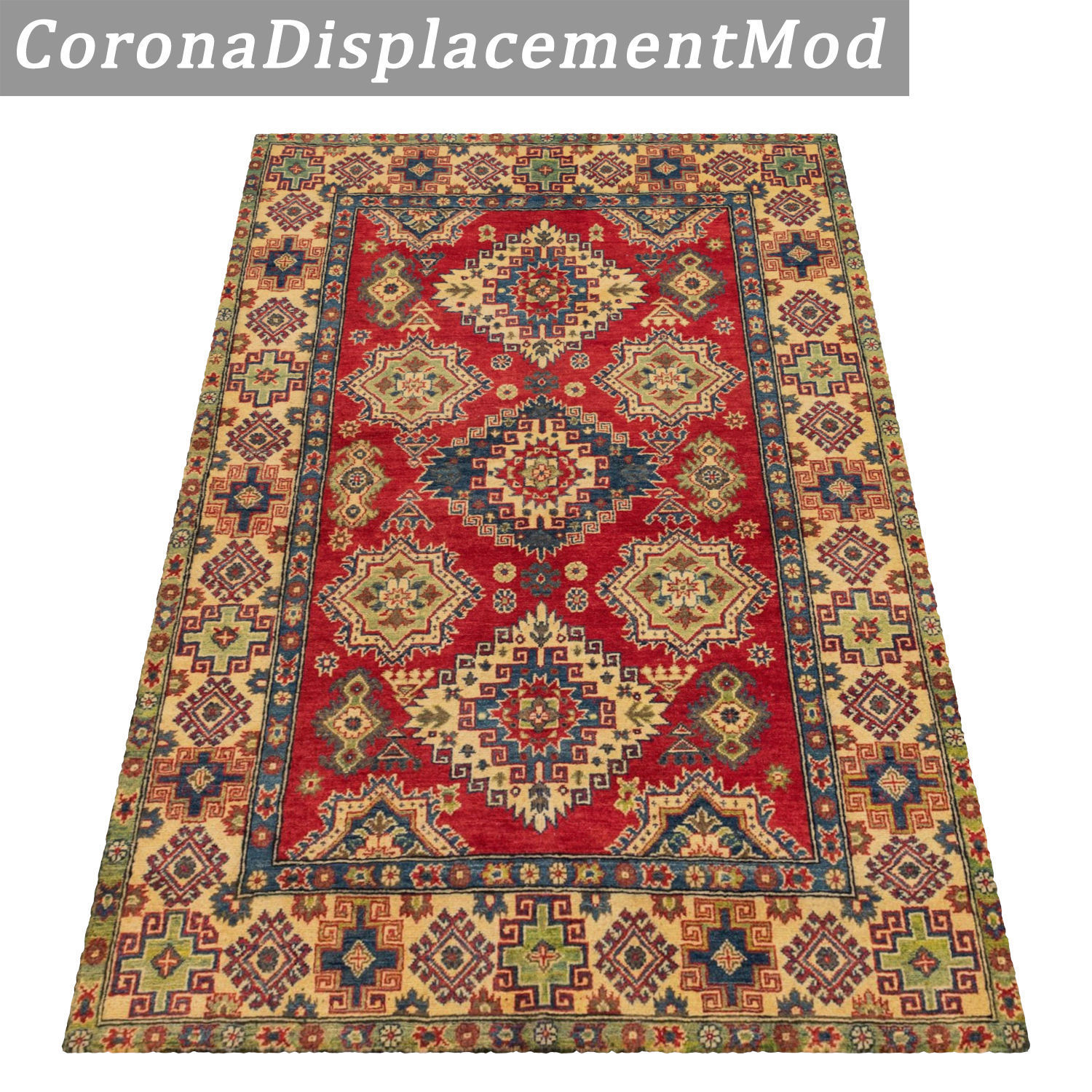 Rug Set 1946 3D model_4