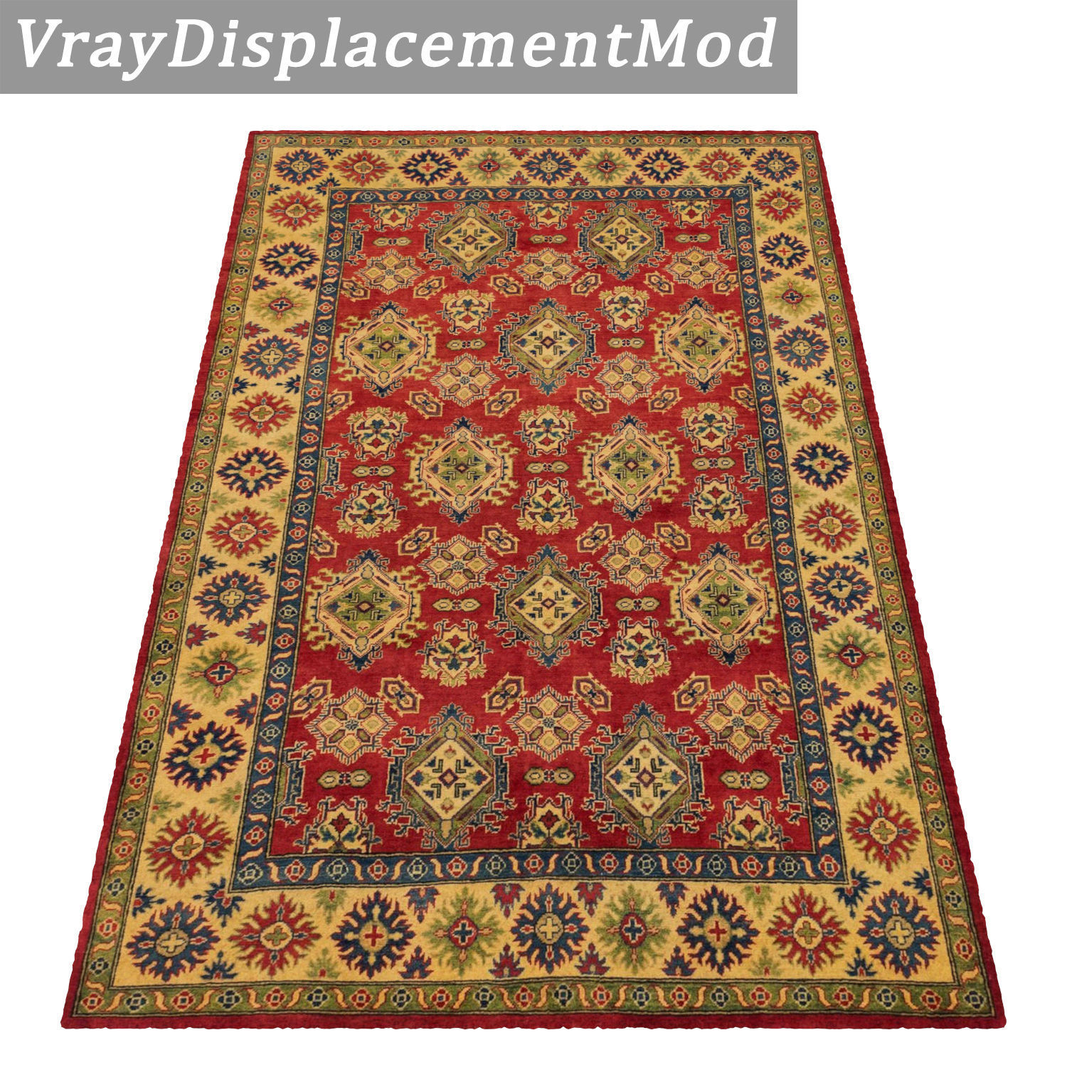 Rug Set 1946 3D model_3