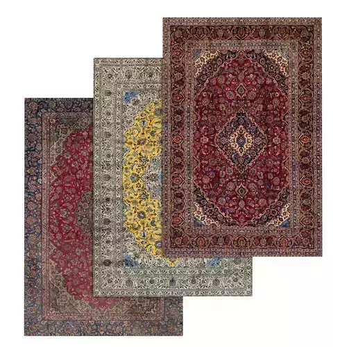 Rug Set 1947 3D model