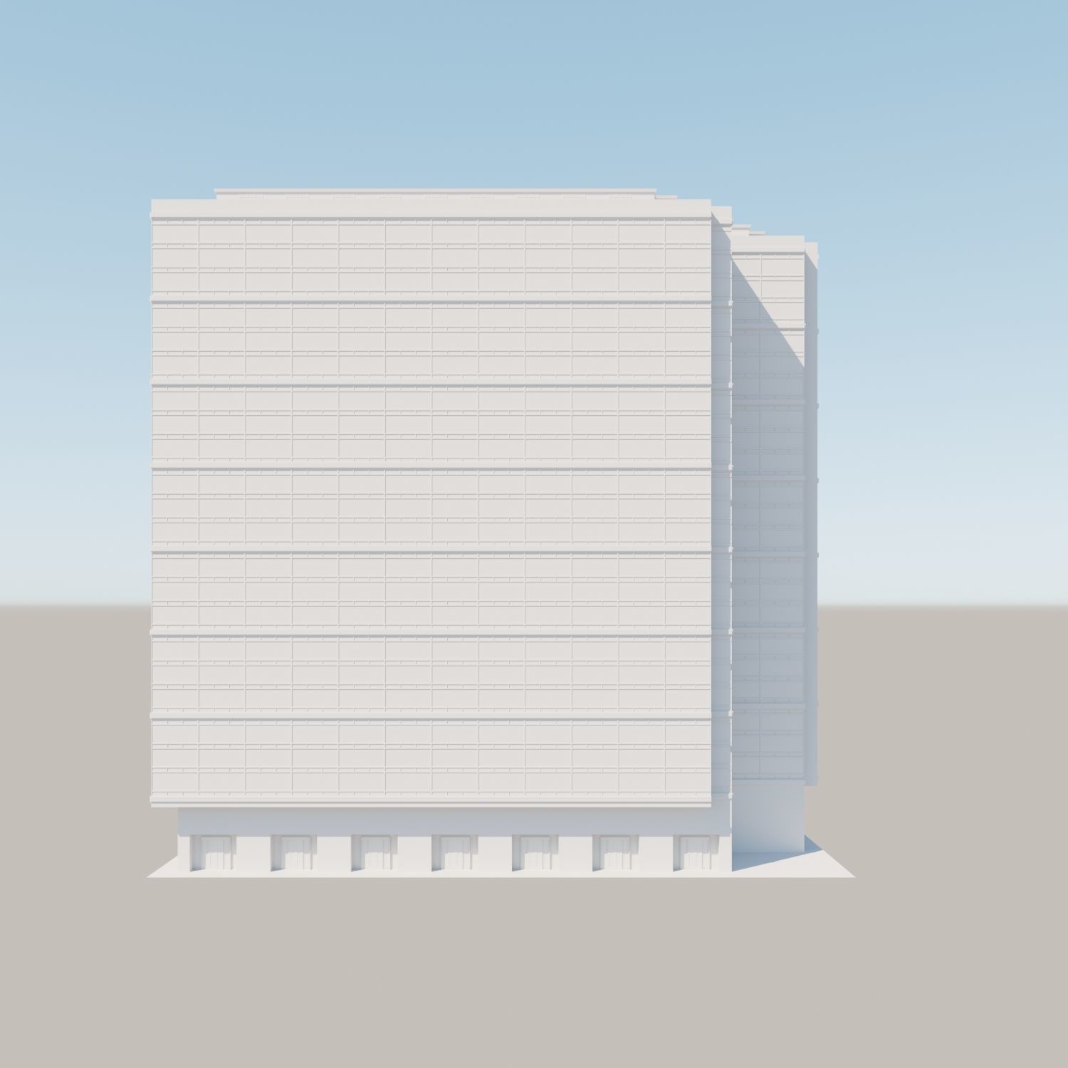 Modern structure Havana 662 3D model_22