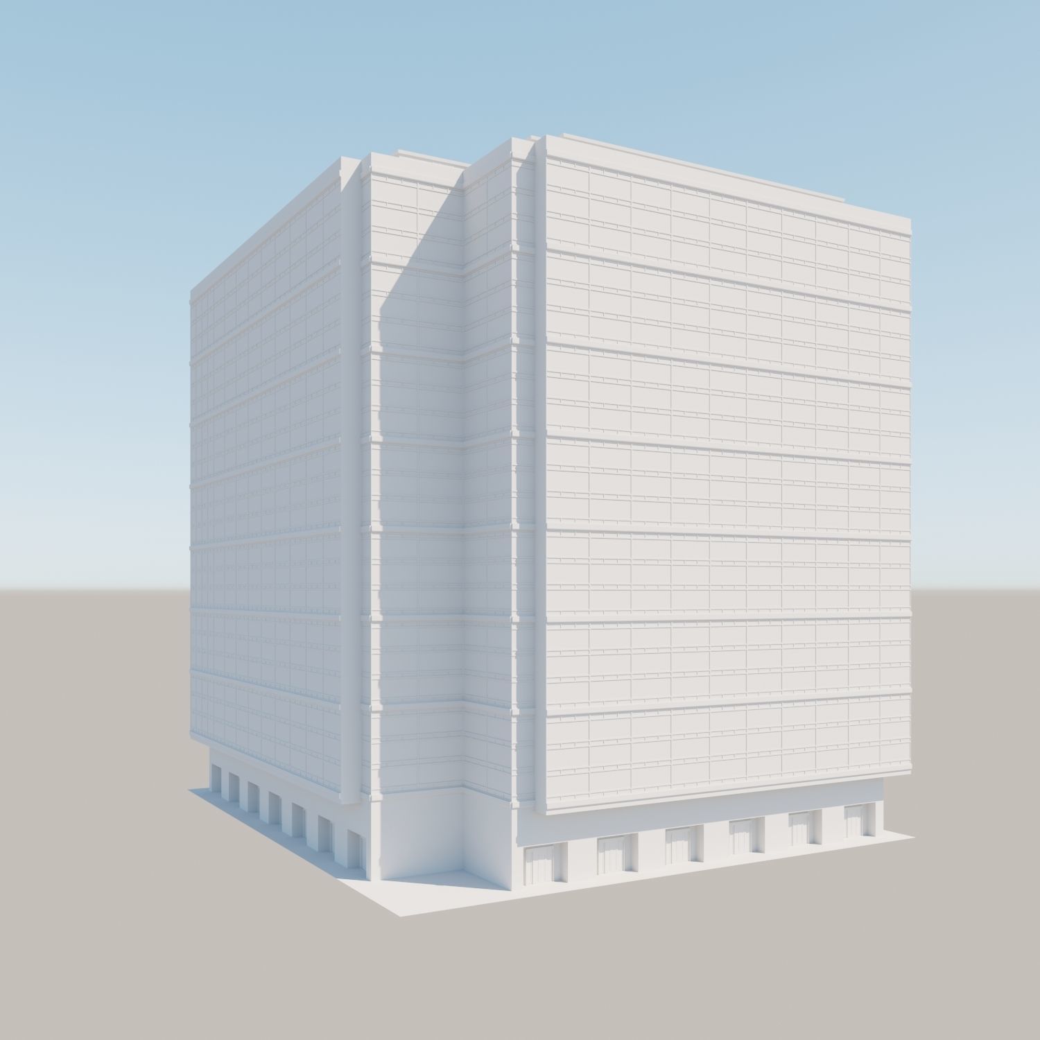 Modern structure Havana 662 3D model_16