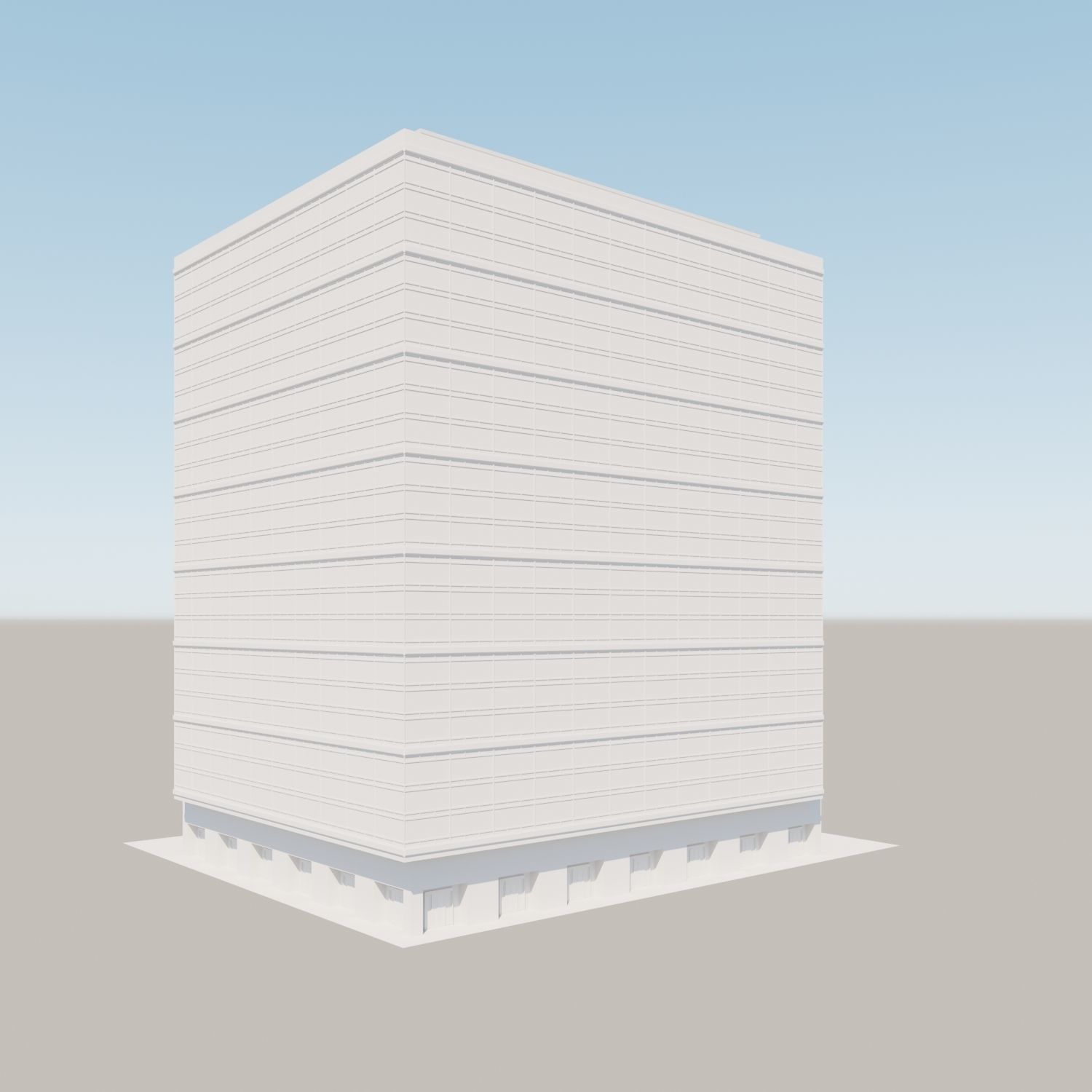 Modern structure Havana 662 3D model_20