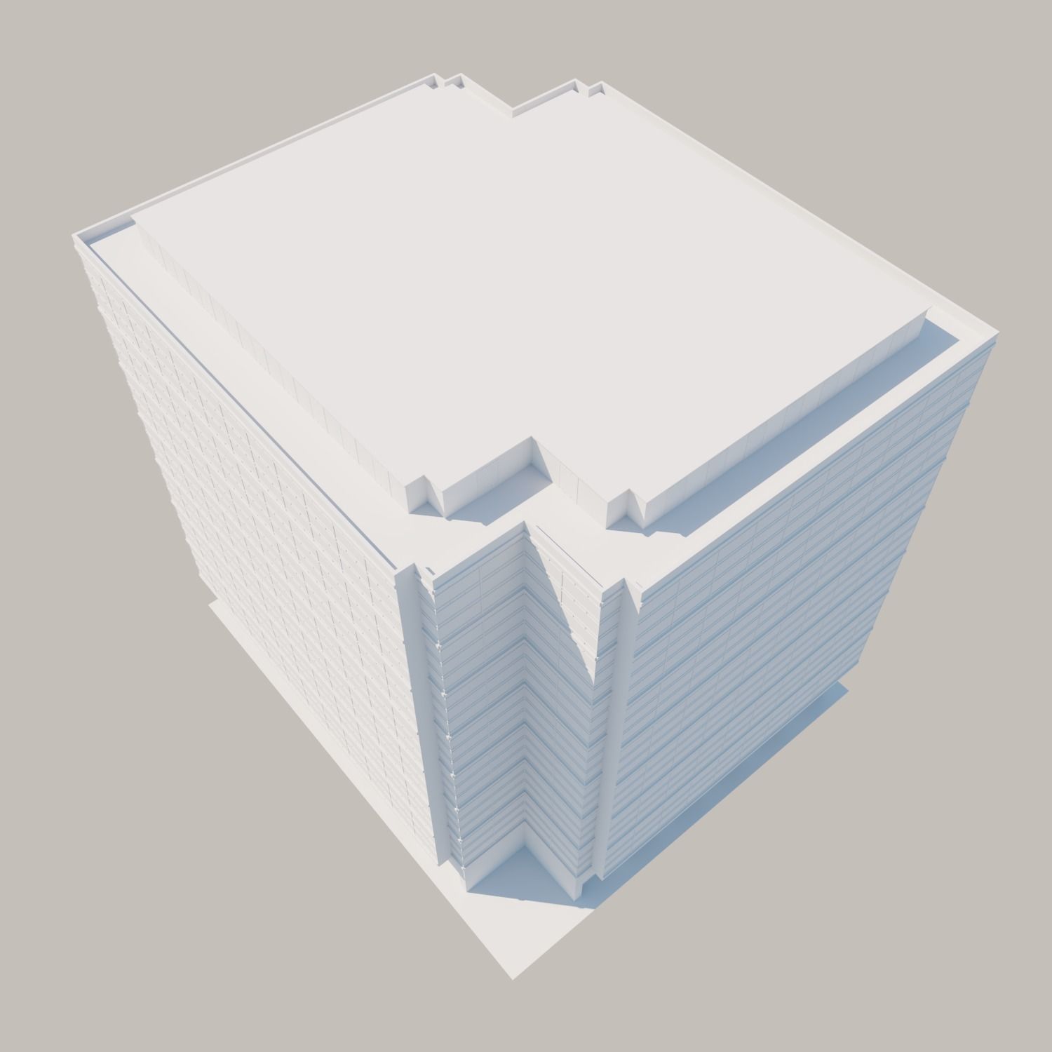 Modern structure Havana 662 3D model_1