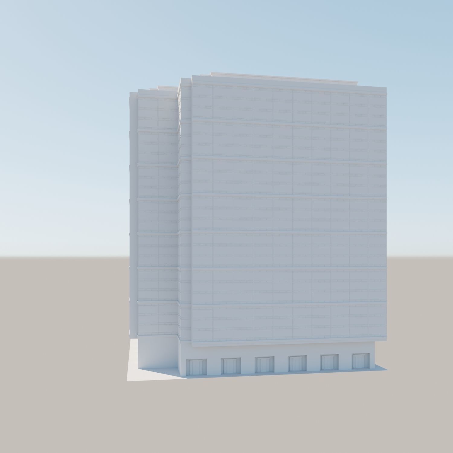 Modern structure Havana 662 3D model_10