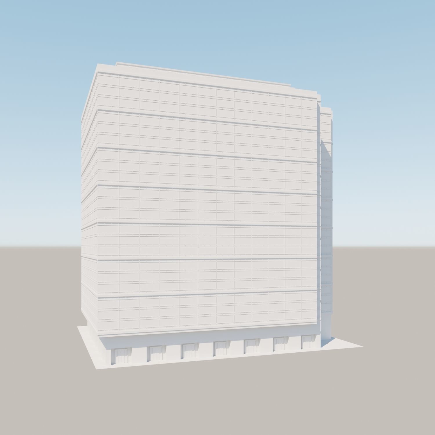 Modern structure Havana 662 3D model_21