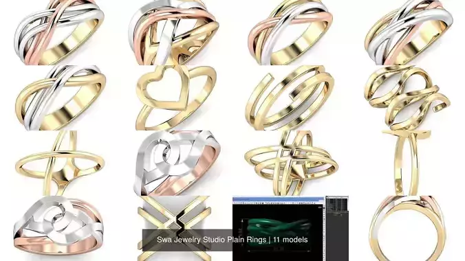 Swa Jewelry Studio Plain Rings