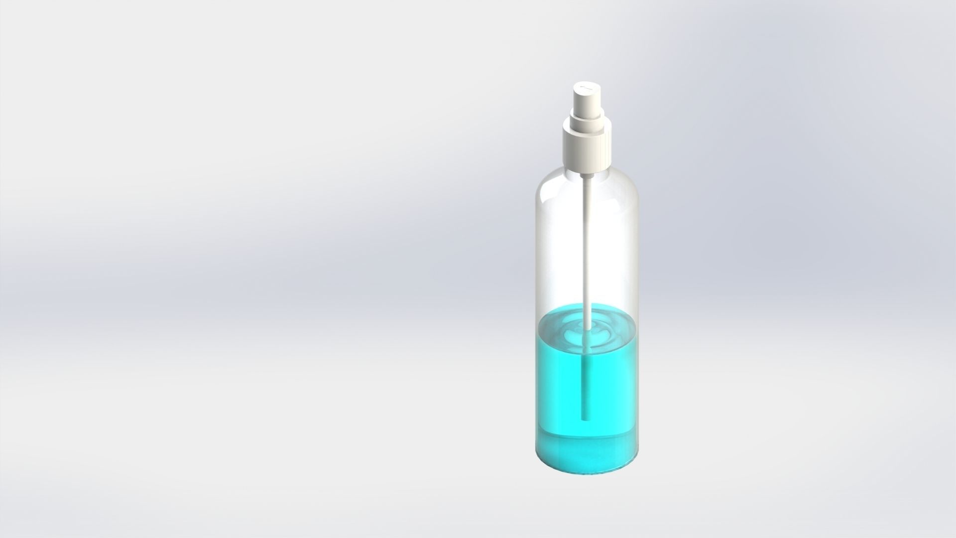 Spray Bottle cgi model 3D model_2