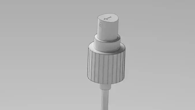 Spray Bottle cgi model 3D model