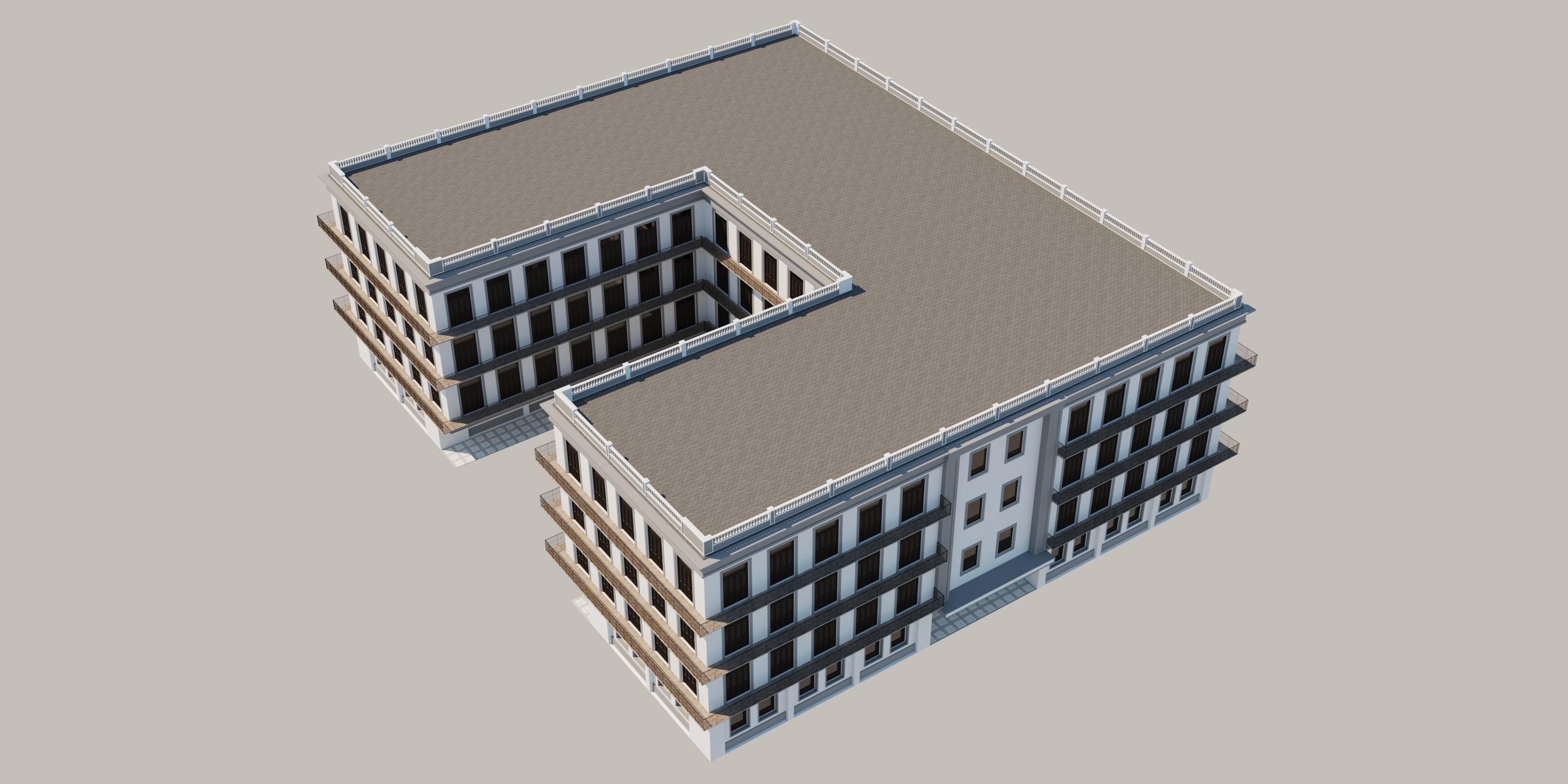 OLD BUILDING 201 MORGAN STREET  3D model_29
