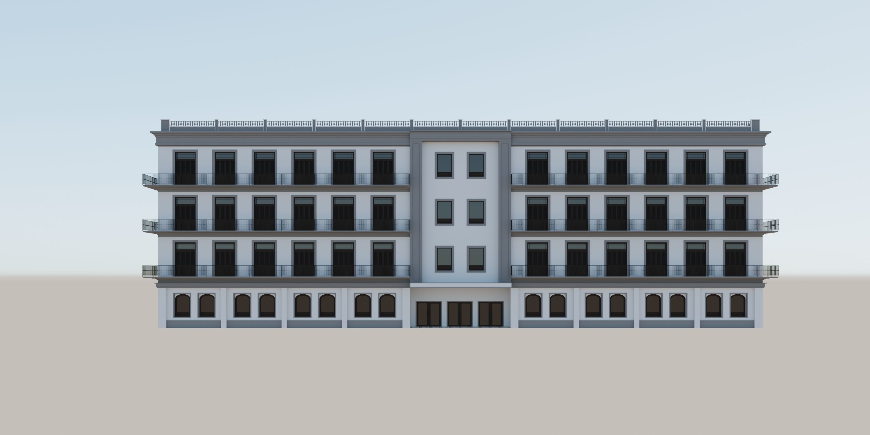 OLD BUILDING 201 MORGAN STREET  3D model_24