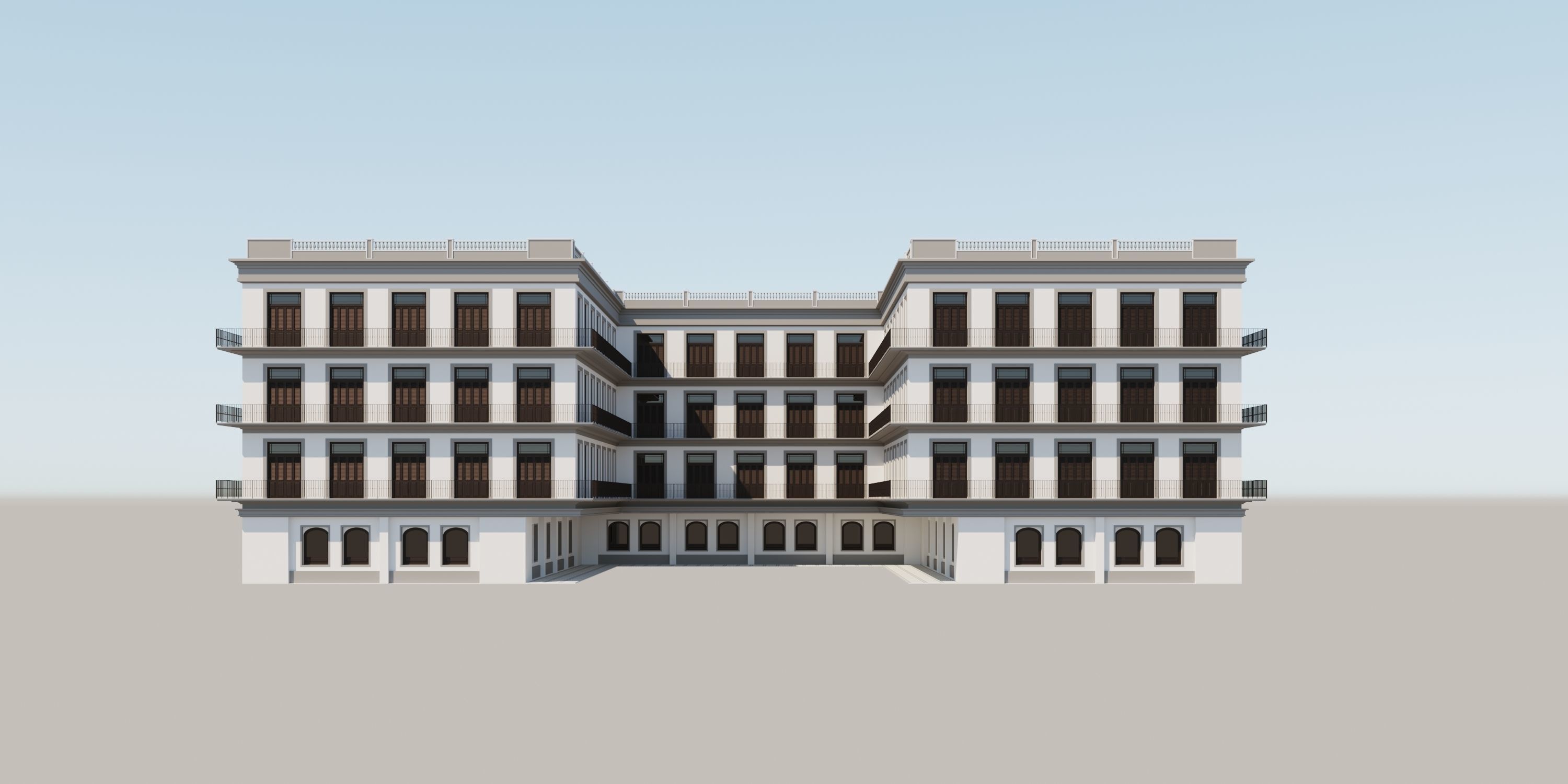 OLD BUILDING 201 MORGAN STREET  3D model_34
