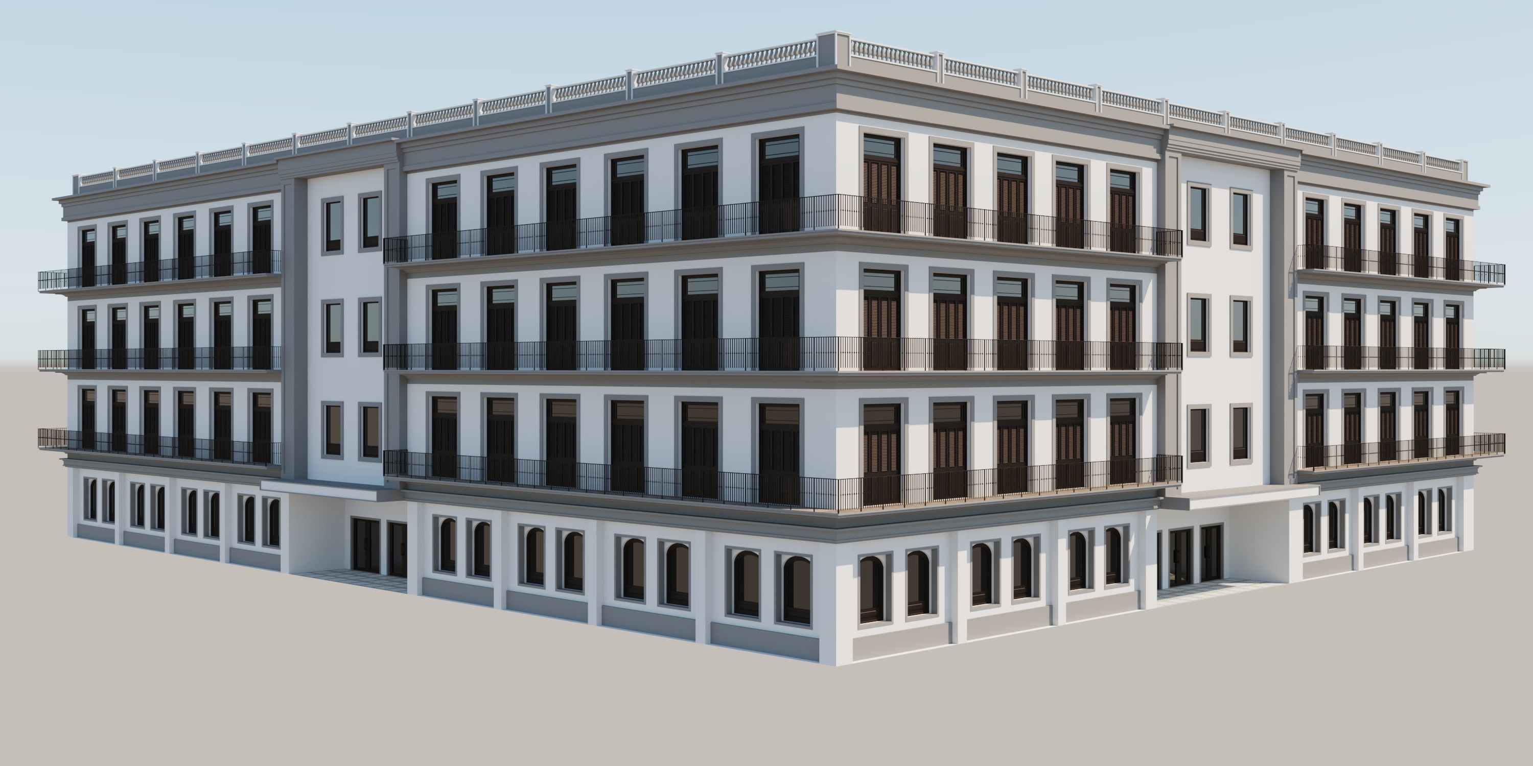 OLD BUILDING 201 MORGAN STREET  3D model_39