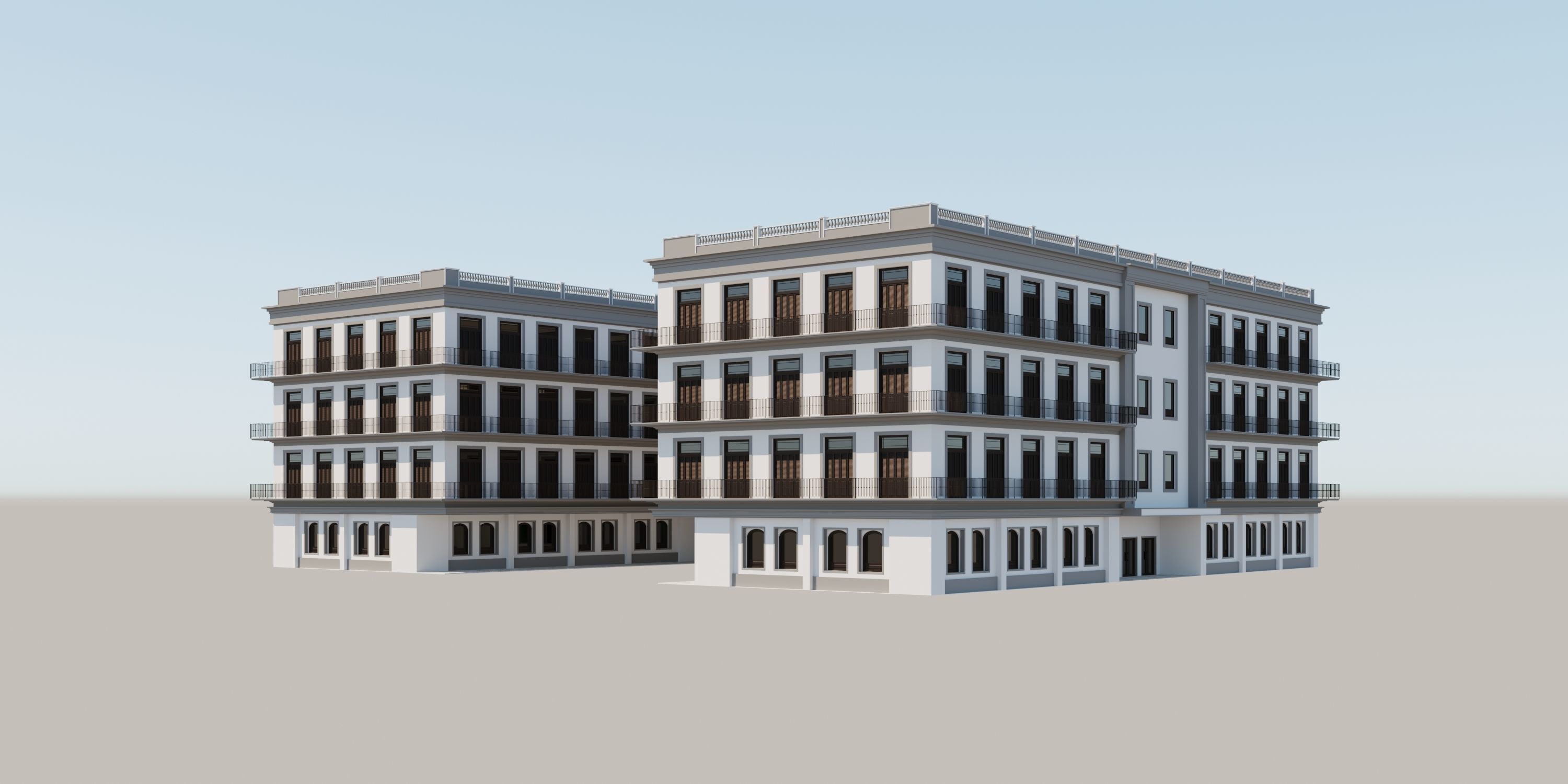 OLD BUILDING 201 MORGAN STREET  3D model_5