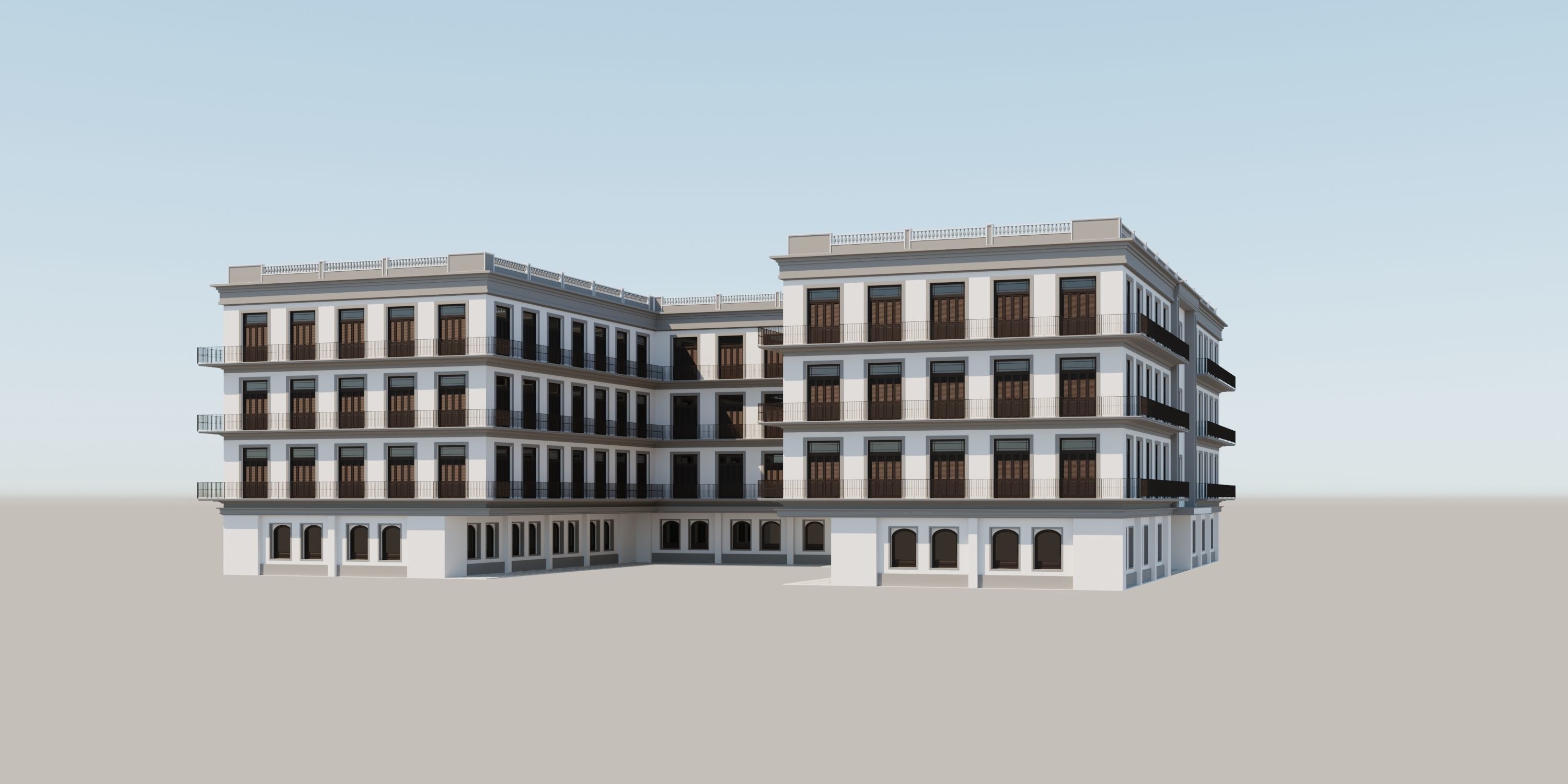 OLD BUILDING 201 MORGAN STREET  3D model_35
