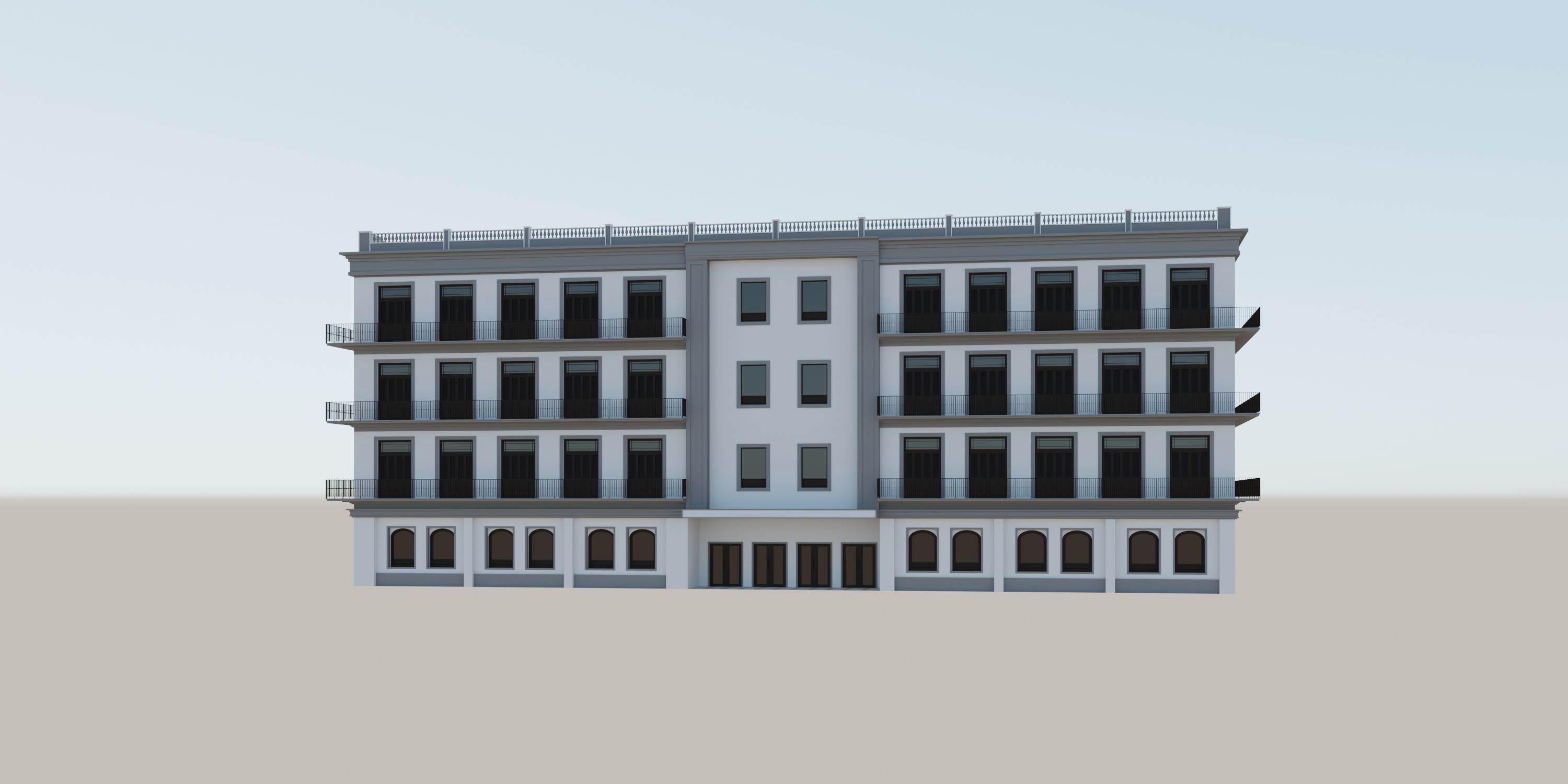 OLD BUILDING 201 MORGAN STREET  3D model_21