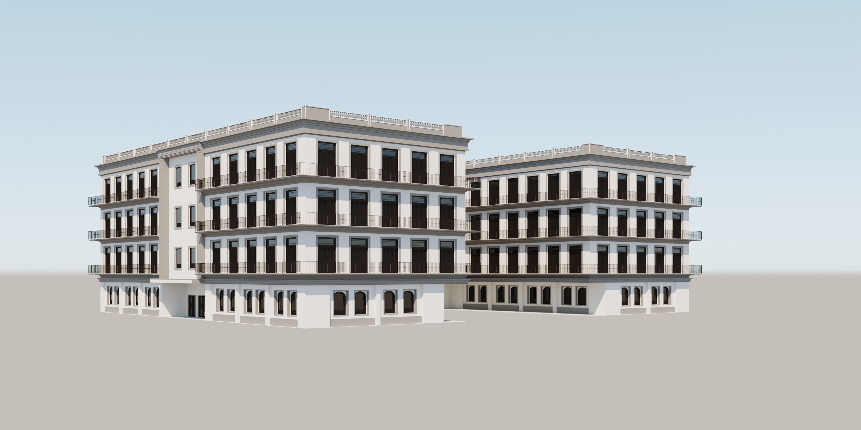OLD BUILDING 201 MORGAN STREET  3D model_32