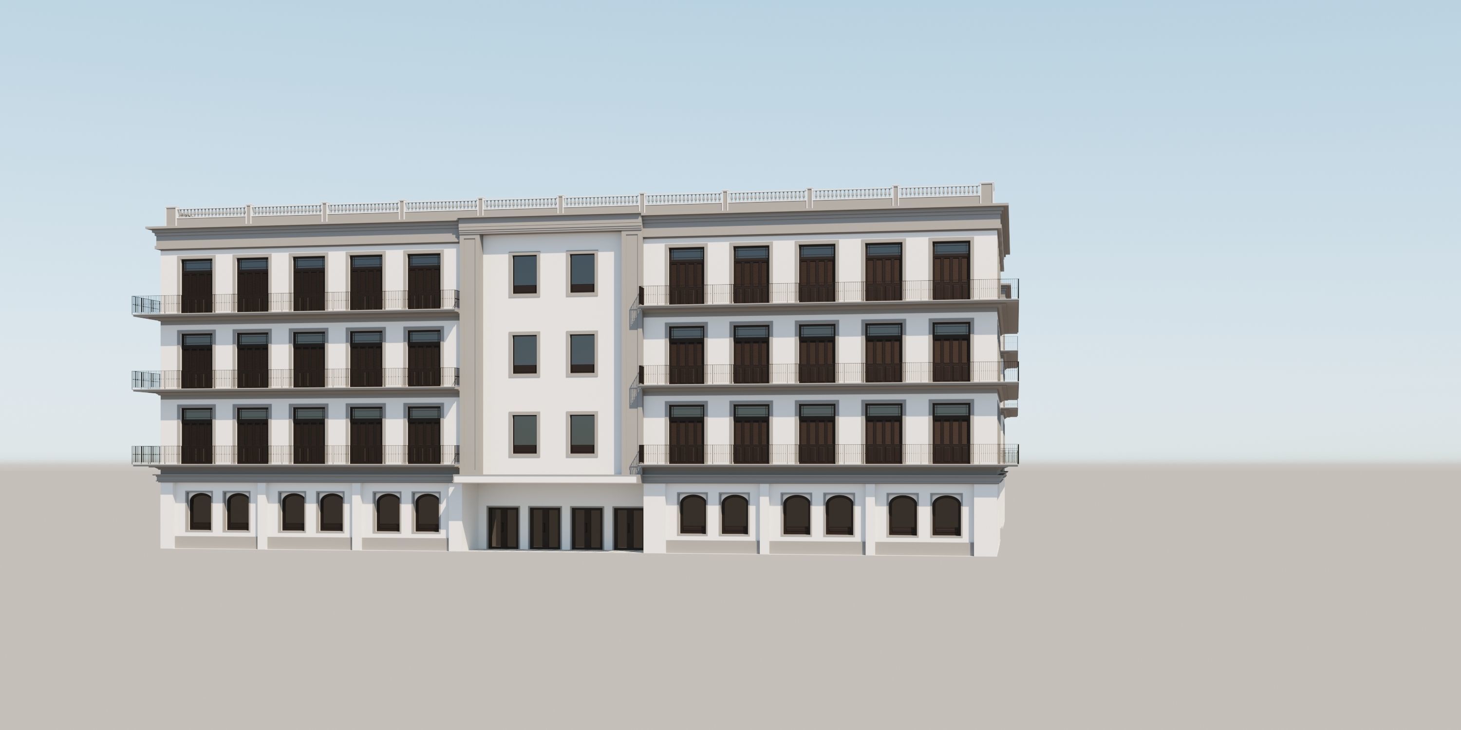 OLD BUILDING 201 MORGAN STREET  3D model_30