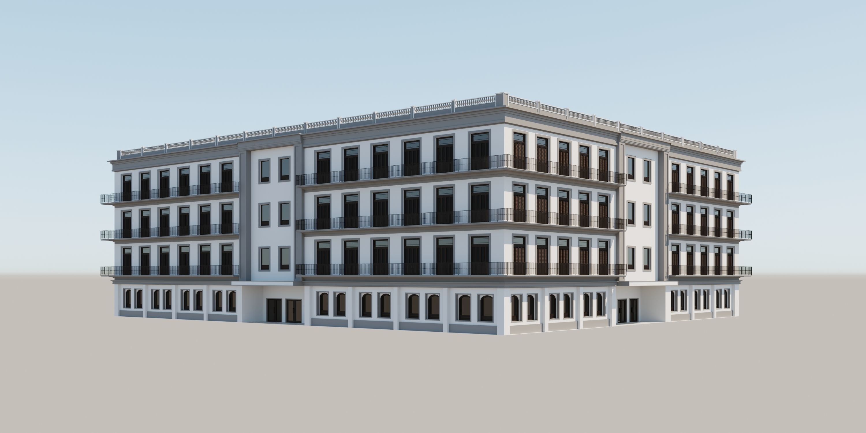OLD BUILDING 201 MORGAN STREET  3D model_13