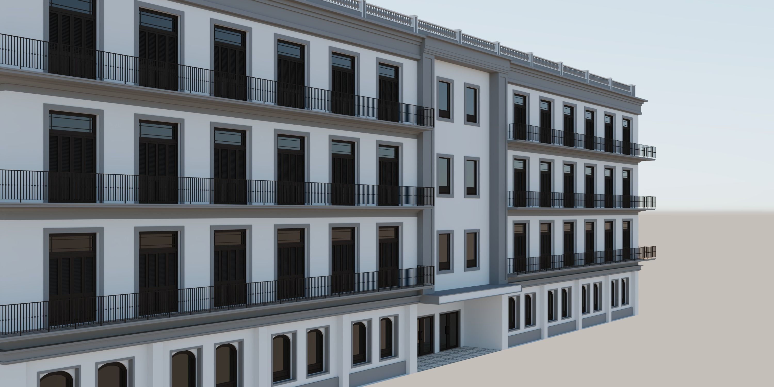 OLD BUILDING 201 MORGAN STREET  3D model_40