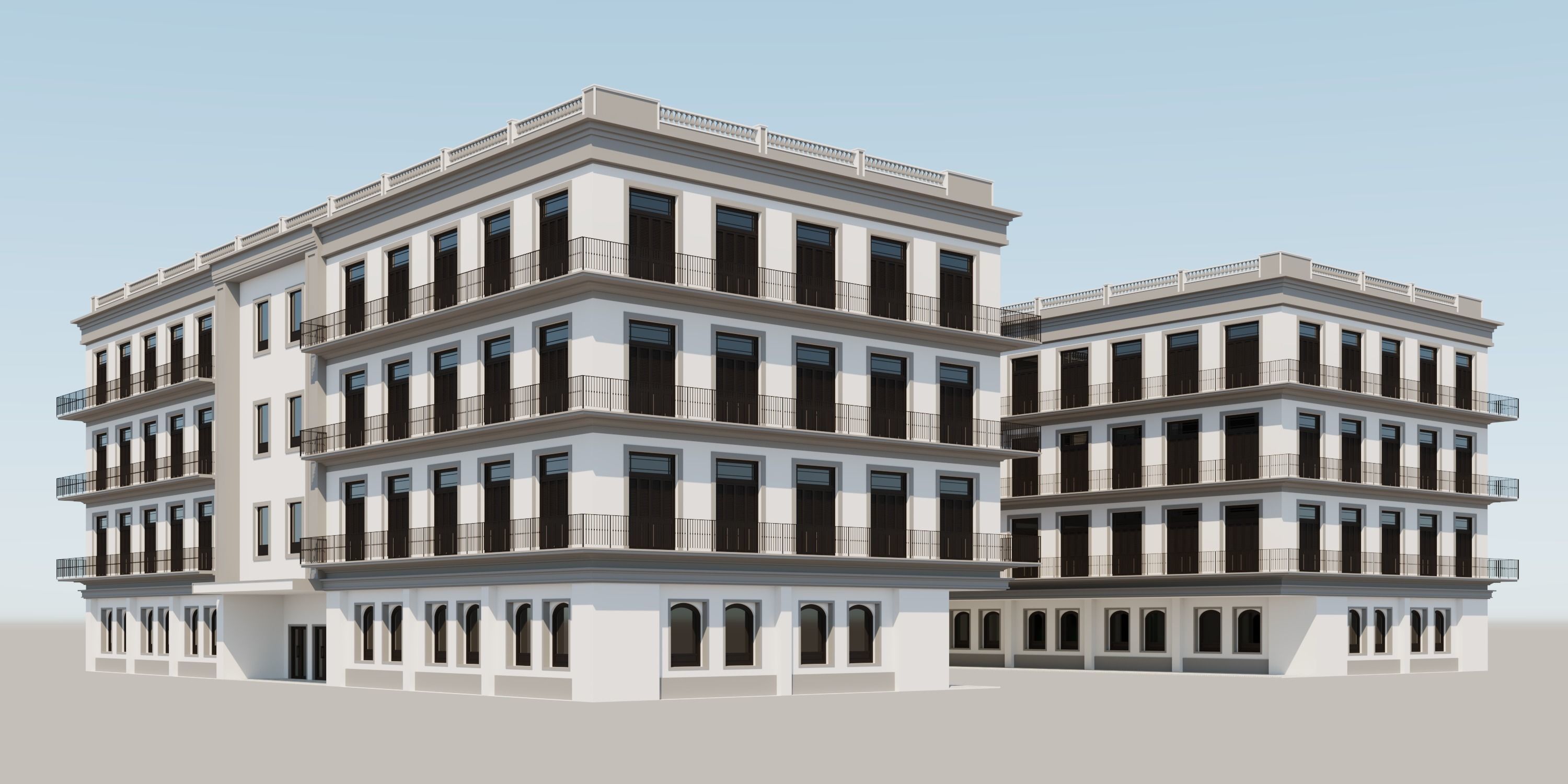 OLD BUILDING 201 MORGAN STREET  3D model_38