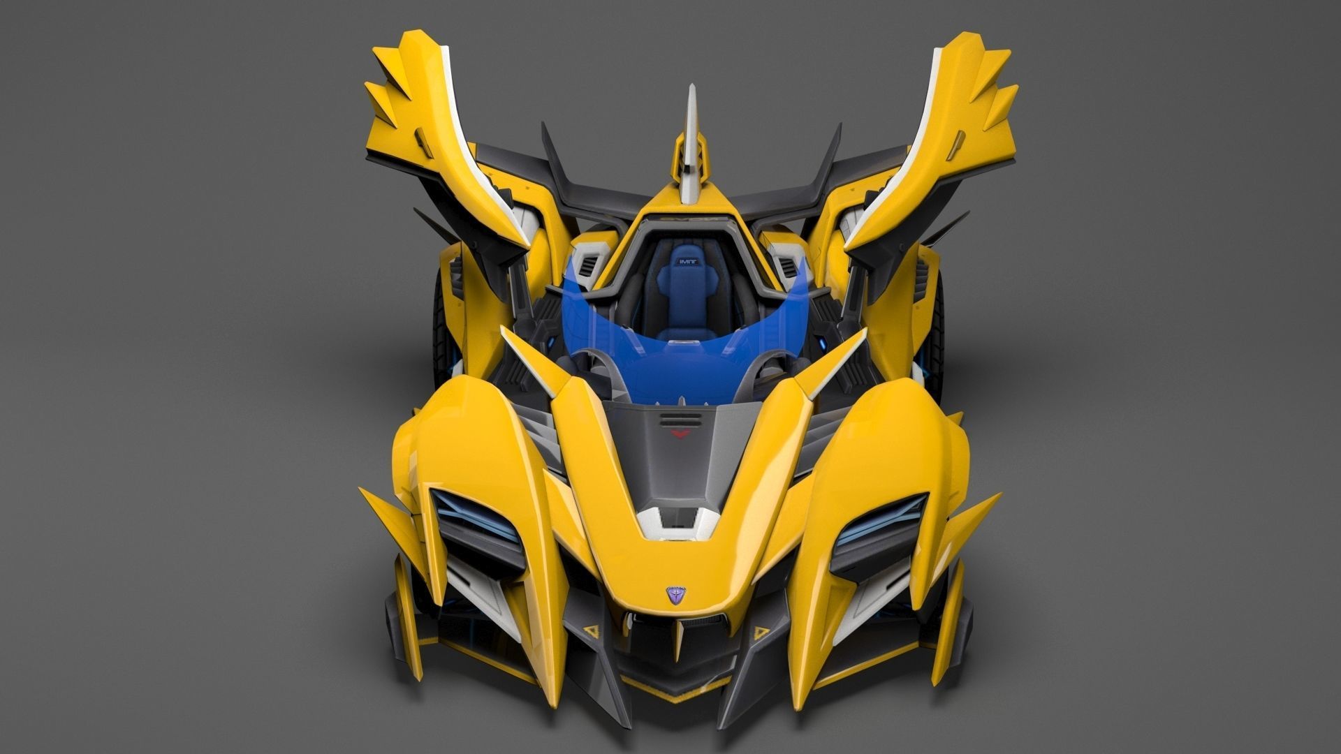 Race Car 3d Model 3D model_2