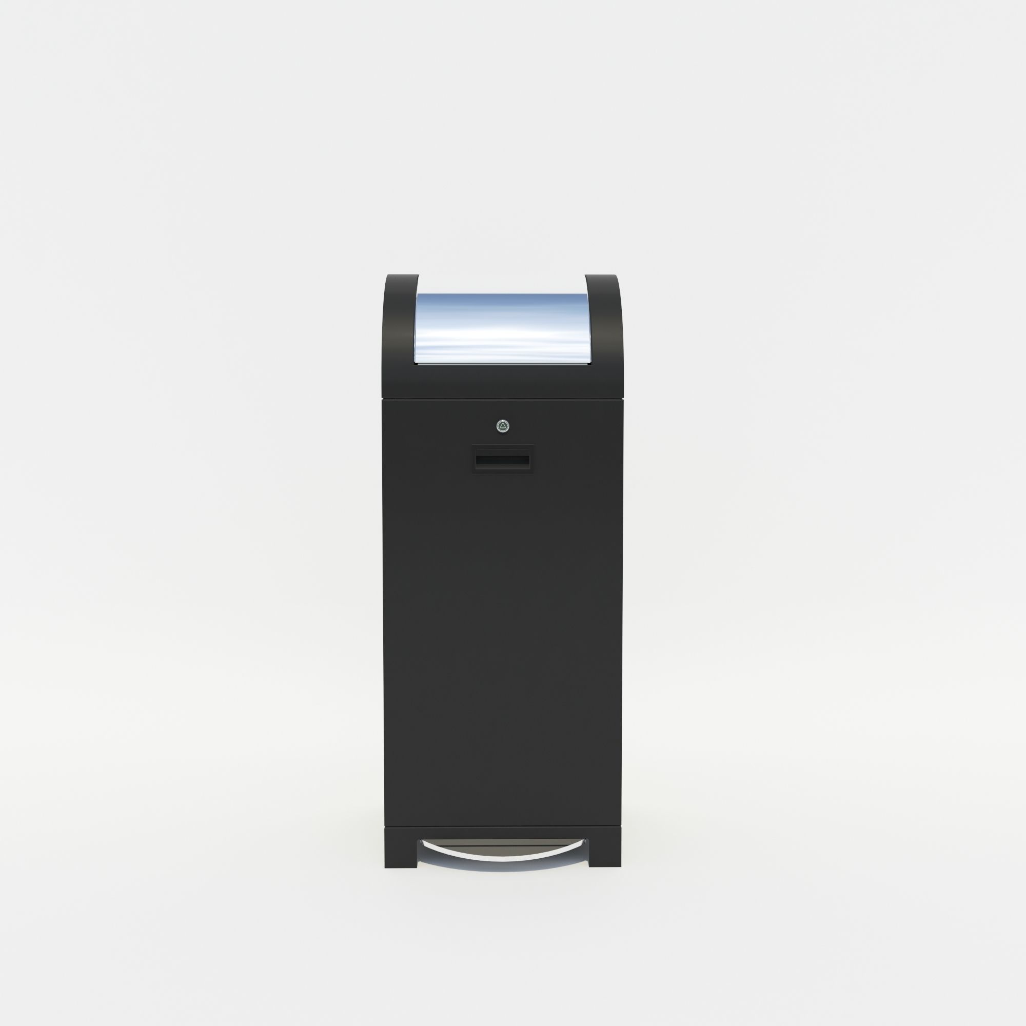 Recycling and waste bin 70 l - Hailo 3D model_1