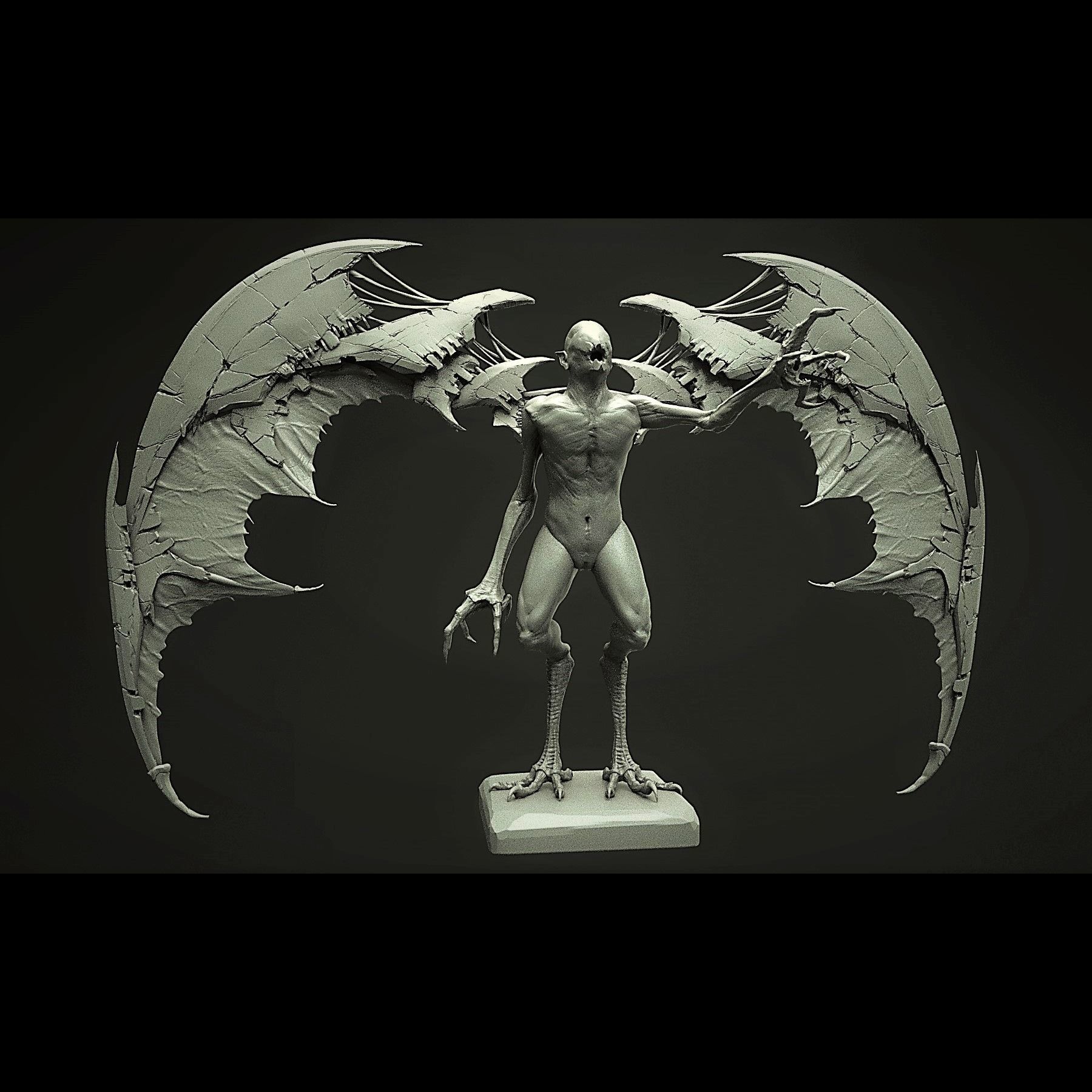 WINGS - 33 CREATURES MESHES 3D model_41