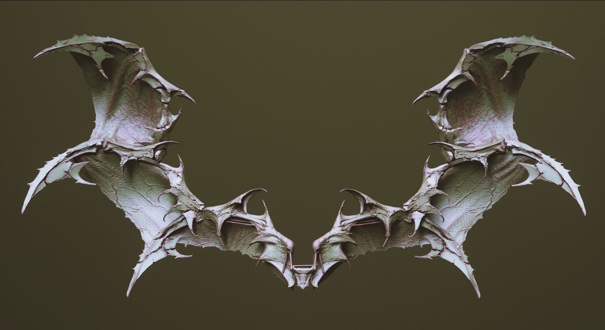 WINGS - 33 CREATURES MESHES 3D model_18