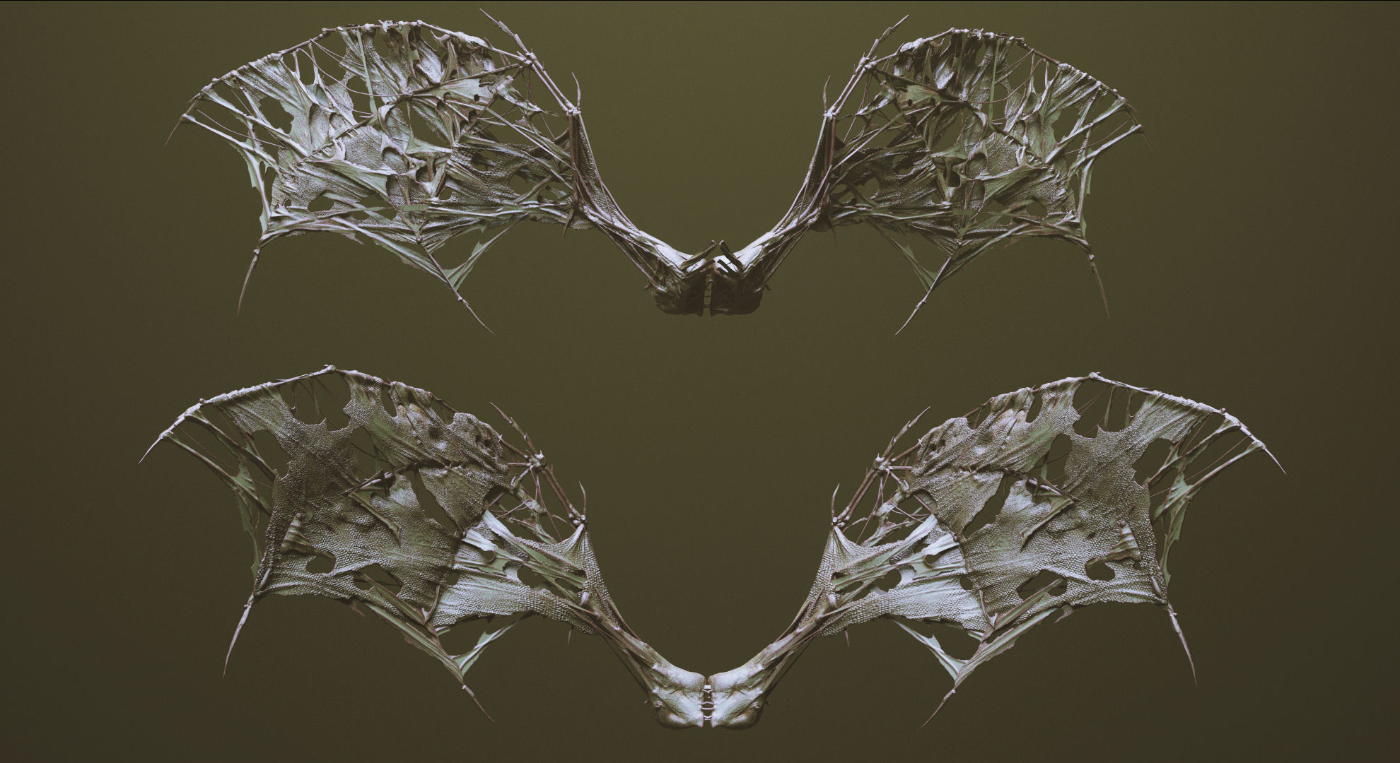 WINGS - 33 CREATURES MESHES 3D model_19