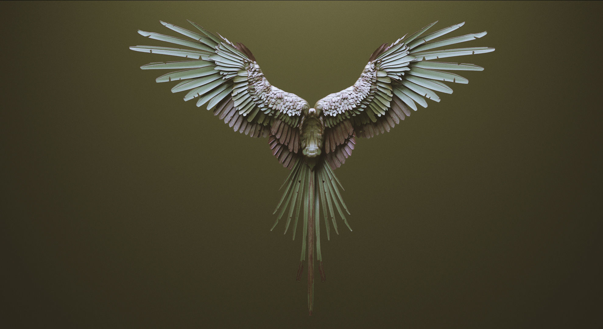 WINGS - 33 CREATURES MESHES 3D model_3