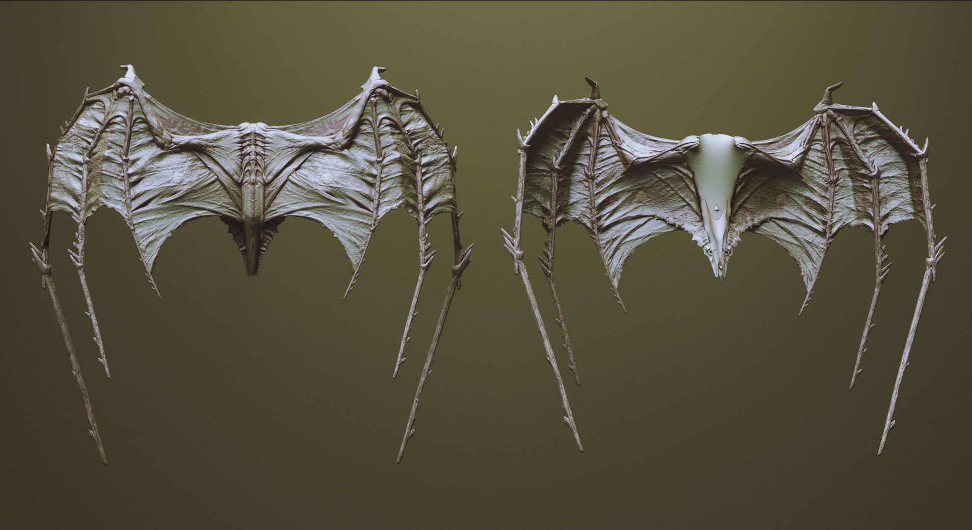 WINGS - 33 CREATURES MESHES 3D model_17