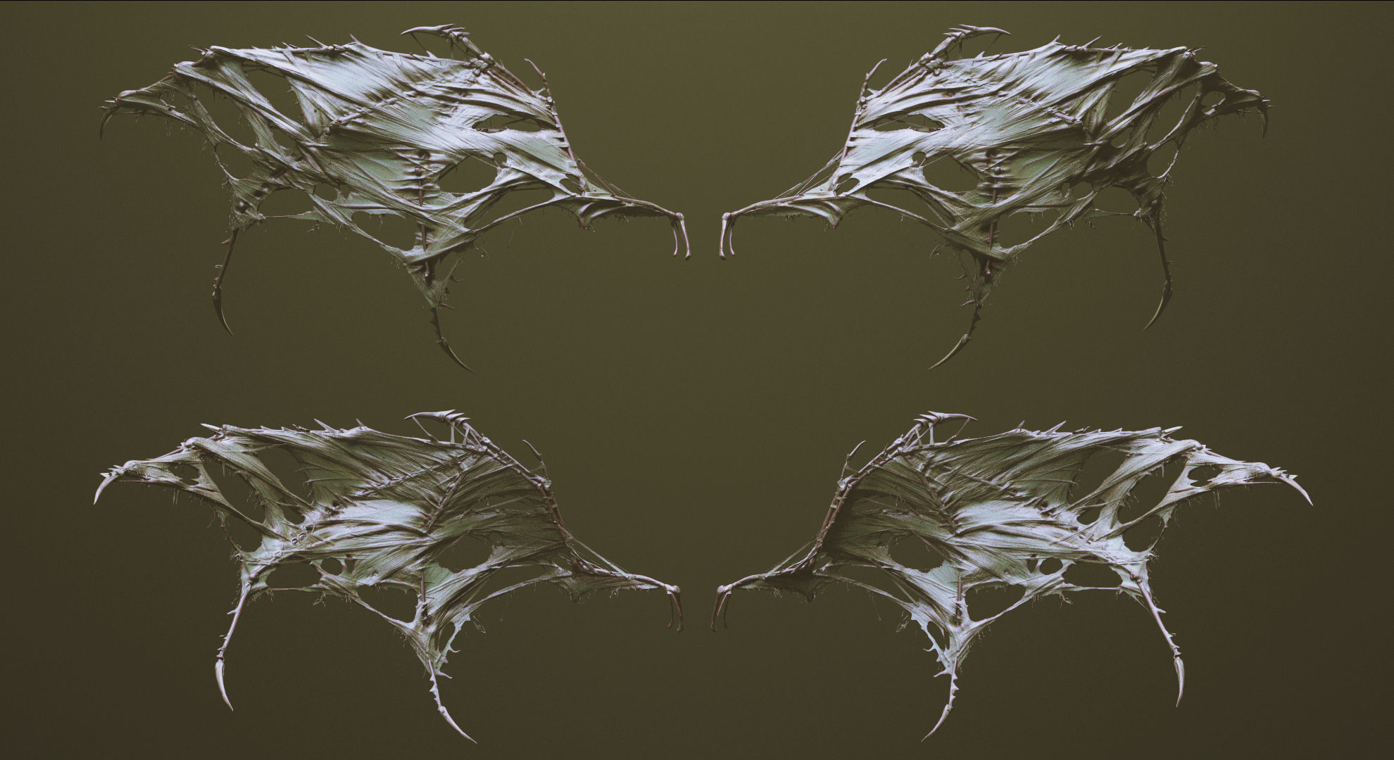 WINGS - 33 CREATURES MESHES 3D model_22